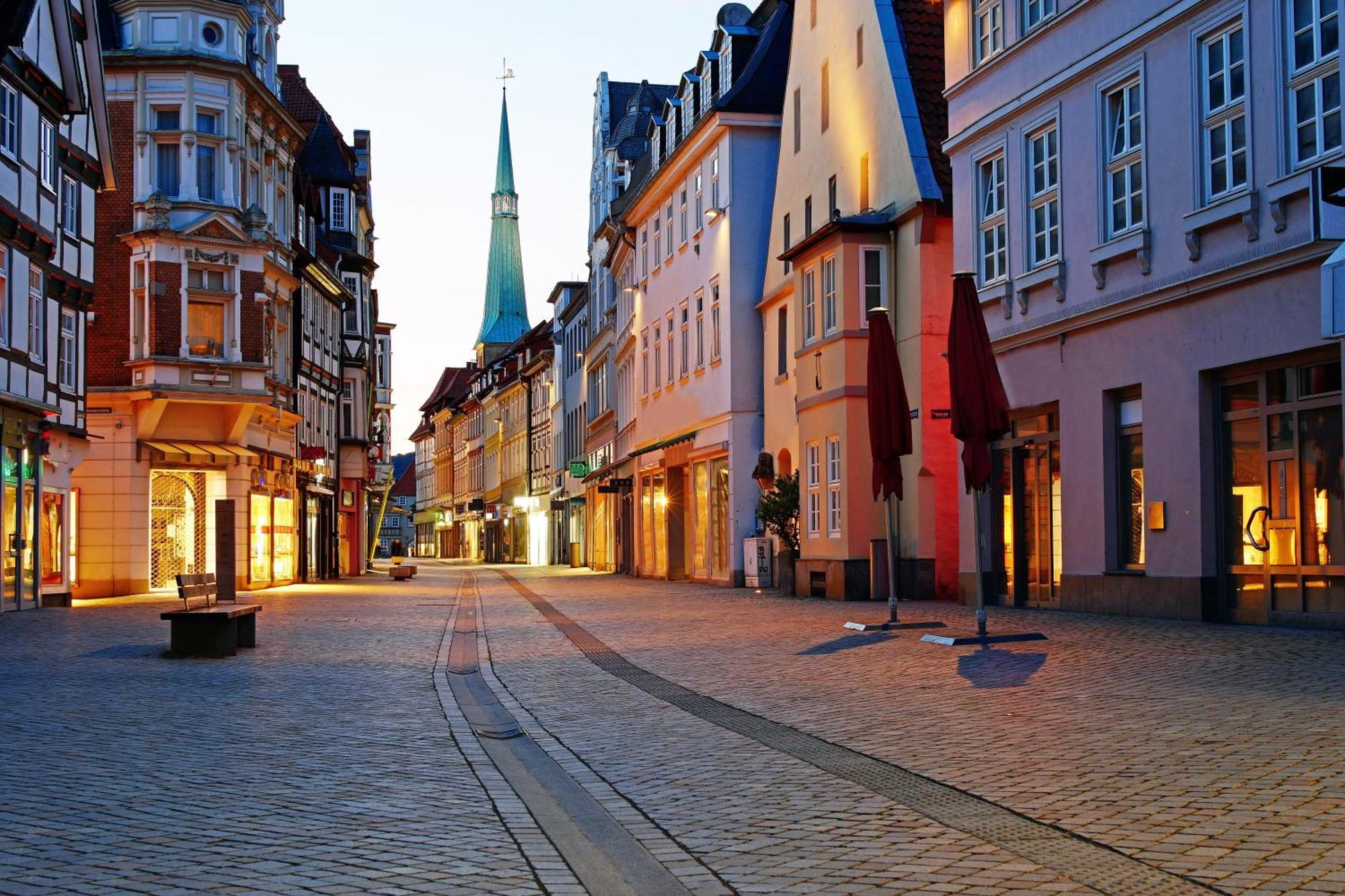 Stilvoll, Innenstadt, Parken Hamelin Buitenkant foto